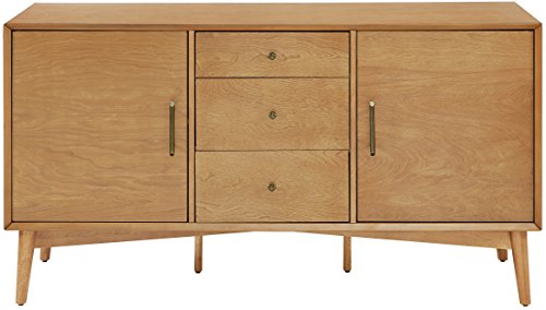 Crosley Furniture Landon Buffet And Large Console, Acorn #TOP3