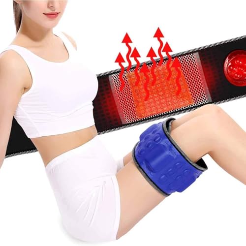 Elektrischer vibrierender Massagegürtel mit 5 Motoren & 20 Magneten für Taillenabnahme, Fettverbrennung, ideal für Gewichtsverlust & Körperstraffung