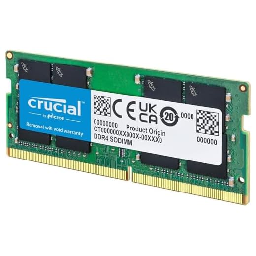 Crucial RAM CT16G4SFRA32A 16GB DDR4 3200MHz CL22 (2933MHz oder 2666MHz) Laptop Arbeitsspeicher