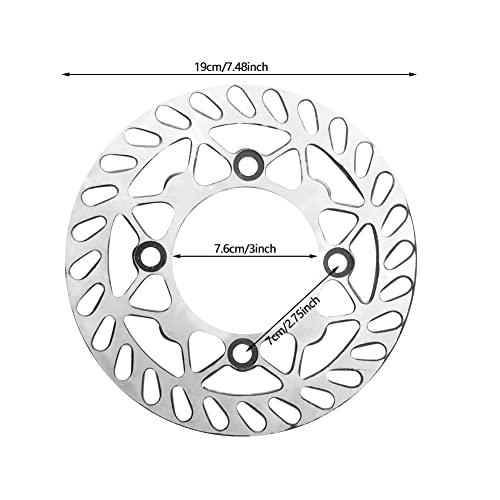 Togarhow 90/100-14 Rear Wheel Tire Rim With 15Mm Bearing Axle Hole,Hydraulic Disc Brake Caliper Master Cylinder,Brake Disc Rotor & 428 41T Sprocket Set For Dirt Pit Bike 110Cc 125Cc 150Cc 160Cc #TOP5