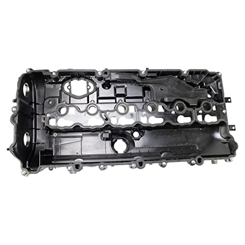 Image of TRQ Engine Valve Cover Assembly for BMW 2 3 4 5 6 7 Series 3.0L Turbo