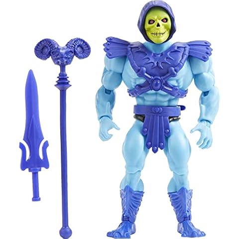 Masters of the Universe Origins Skeletor Action Figure, Character for Storytelling Play and Display, Gift for 6 to 10 Years and Adult Collectors, HGH45 Cover