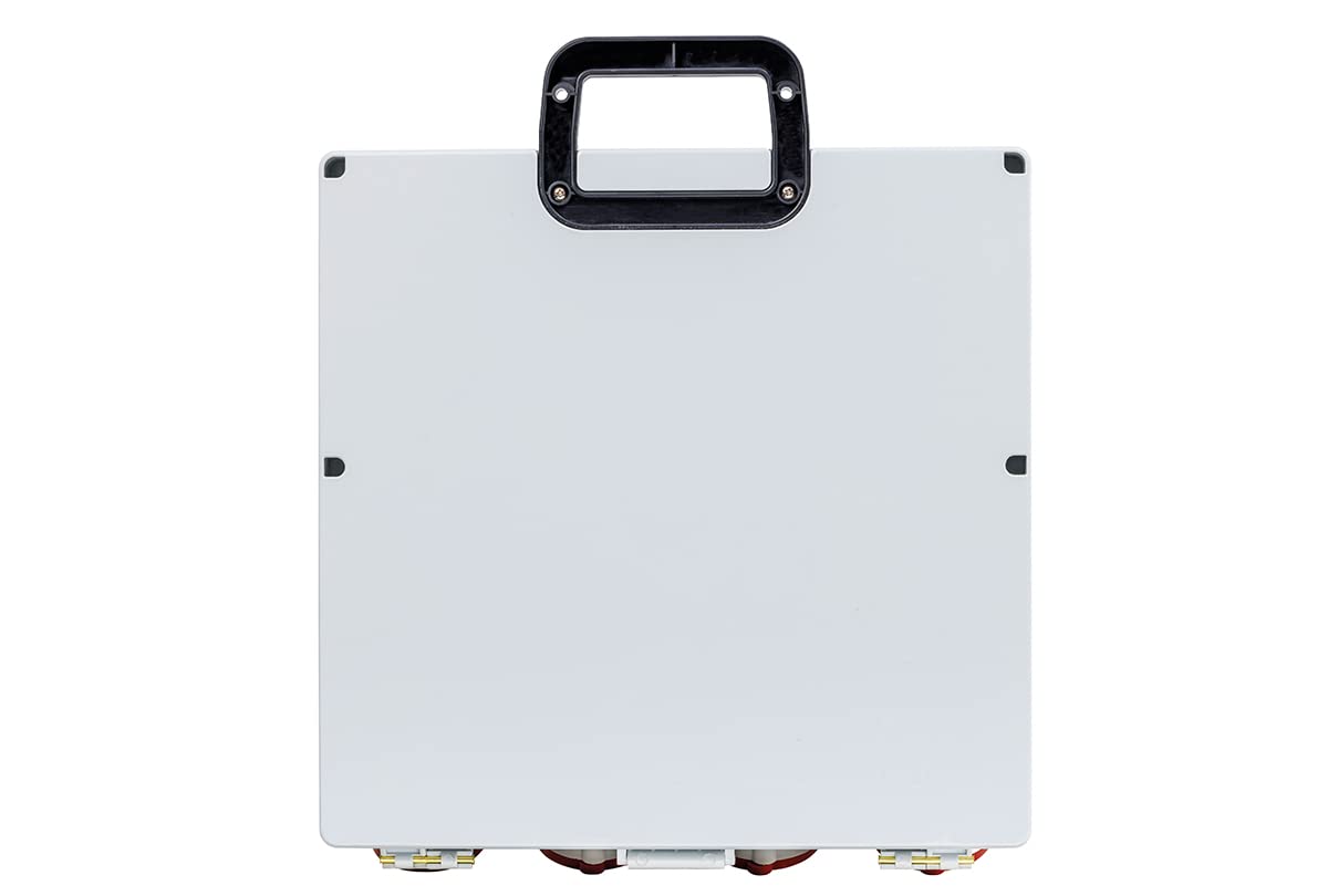 as - Schwabe Wandverteiler anschlussfertig - Baustromverteiler CEE 400V/32A/22kW - 5x Schuko, 2x CEE (400V/16A/5-polig), 1x CEE (400V/32A/5-polig), 2x USB - IP44, 61524