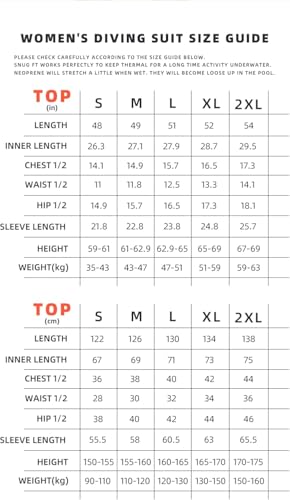 HOT Woman Diving Bikin Suit 1.5mm/3MM Neoprene Wetsuit Equipment Pink Long Sleeve Bikini Women Korean Printing Swimwear (1.5mm Black, Medium)