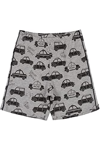 Pijama Infantil Short e Camiseta Estampada Meninos Up Baby, Cinza, 10