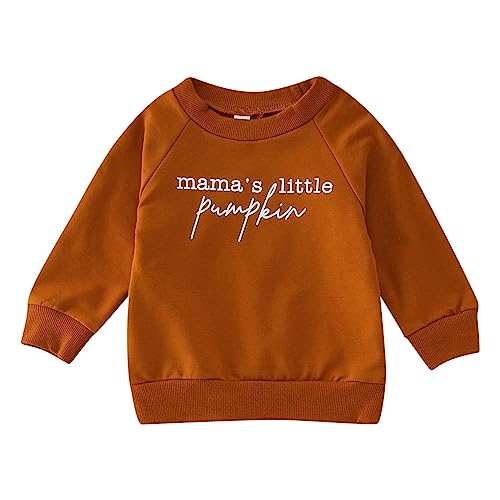 Unisex Kids Tie Dye Sweatshirt Toddler Boys Girls Halloween Long Sleeve Letter Printed T Shirt Pullover Pullover