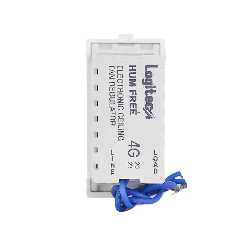 Image of Logitec Fan Regulator 4-Speed Type: ONE MODULE PENTA White