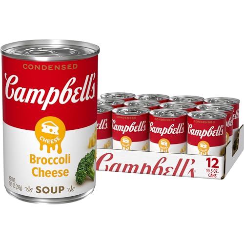 Image of Campbell's Condensed Broccoli Cheese Soup, 10.5 oz Can (12 Pack)
