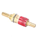 Itonash 8 Mm Wassergekühlter Gasadapter, Schnellanschluss für MIG-WIG-Schweißbrenner, mit...