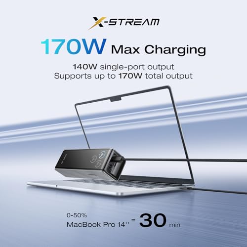 Prime Big Deal: EF ECOFLOW Laptop Power Bank, 25,000mAh 170W Portable Charger - image 2