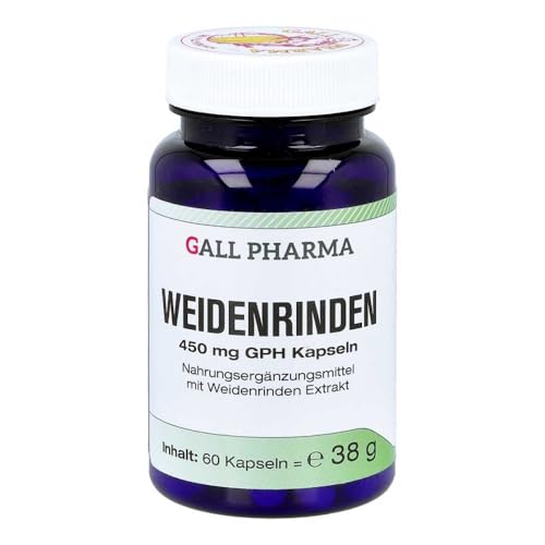 Weidenrinden 450 mg Gph Kapseln 60 stk