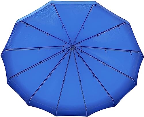 TFG - Ttfd Outdoor Trampoline Tent Shade, Backyard Round Trampoline Canopy with Frame, Canopy Cover for Sun and Rain and Snow.(8FT)