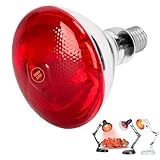 Cozion Rotlichtlampe 150 Watt Wärmelampe Birne Infrarotlampe Rotlichtlampe Infrarotlicht Wärmelampen