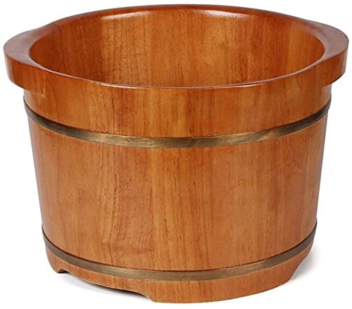Spa de pies de madera para pedicura 25cm con tapa