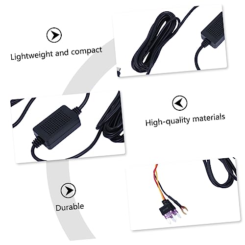 Cable de alimentación para grabadora de coche mini conector y cámara de salpicadero 2