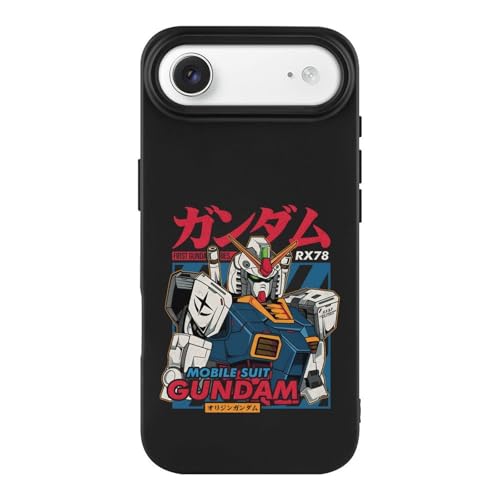 iPhone 17 Air �P�[�X �@����m�K���_�� RX-78-2 �݊��� TPU �S�ʕی� �_�� �A�C�t�H�� iPhone 17 Air �J�o�[ �ϏՌ� �����h�~ ���菝�h�~ ���^ �y�� ���C�����X�[�d�Ή�