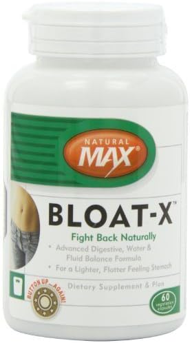 Naturalmax Bloat-x, 60-Count by Naturalmax