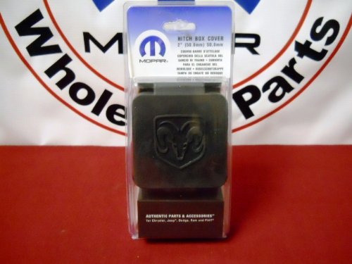 Genuine Dodge Ram Accessories 82208454Ab Hitch Receiver Plug With Ram's Head Logo, 2 Inch #TOP2