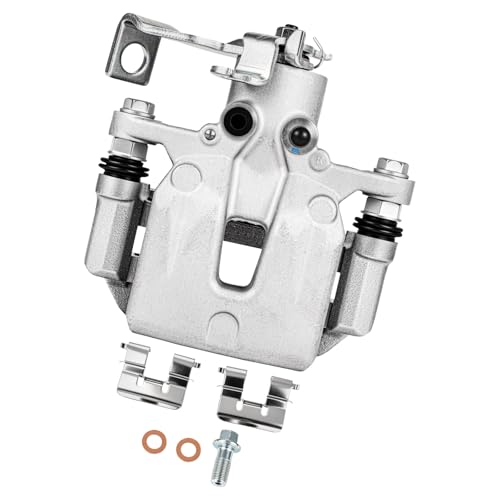 Image of cciyu 19B6788 Rear Right Brake Caliper With Bracket For Hyundai For Elantra GT /For Veloster,For Kia For Forte /For Forte Koup /For Forte5