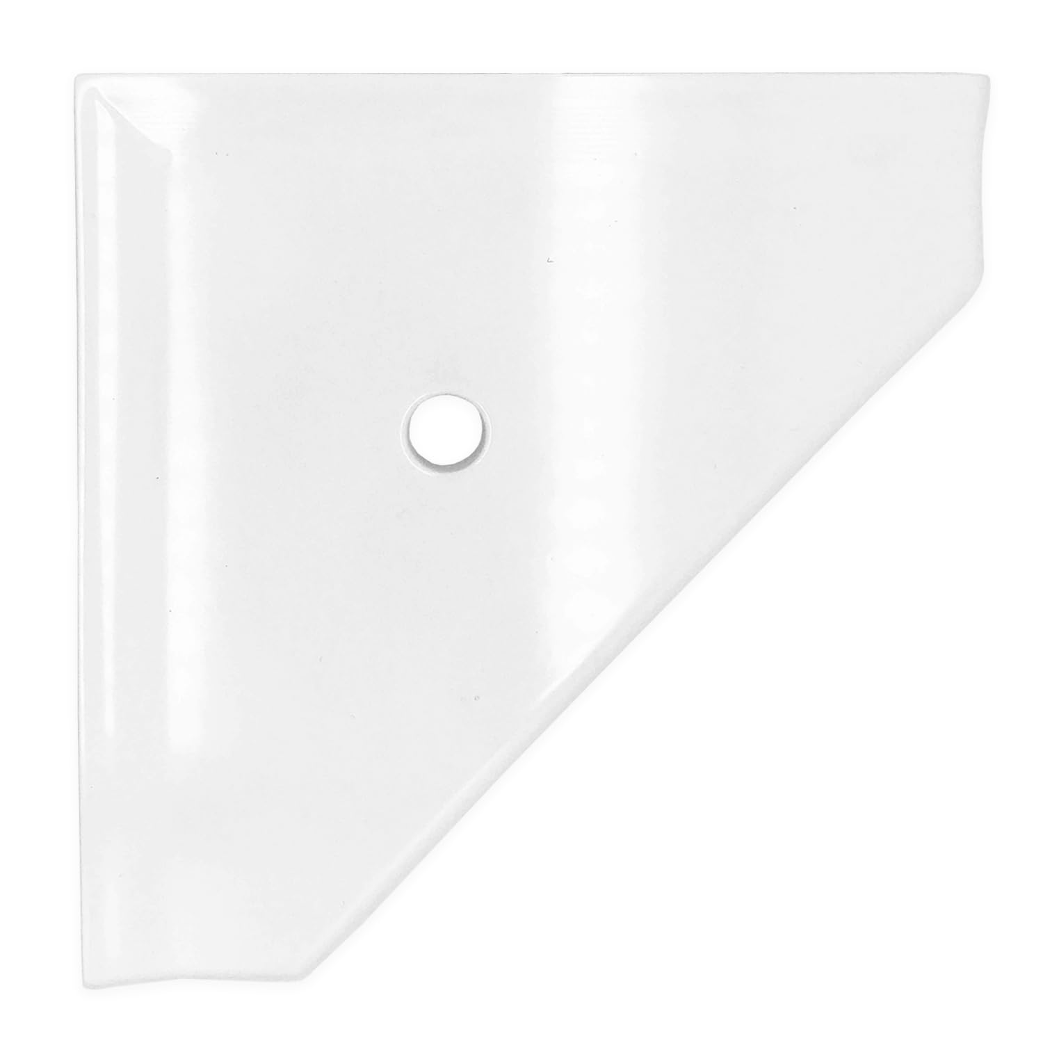Questech 10 Corner Shower Shelf Retrofit Shower Organizer for Tiled Walls Corner Caddy Soap Dish Bathroom Storage Geo