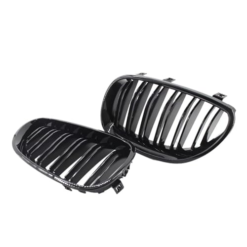 Couverture ensemble calandre double pont noir brillant pour BMW E60 E61 M5