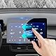 Gehärtete Folie,9 Zoll Gehärtete Navigationsfolie, Blendfrei Displayschutzfolien,Anti-Fingerabdruck, Panzerglasfolie Displayschutz, Zentrale Steuerung Kratzfest Schutzfolie mit Reinigungsset für Auto