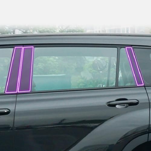 Film PPF voiture JCAKES pour protéger les piliers de vitres en voyage