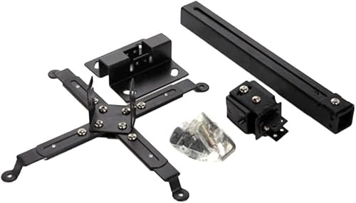 Miniatura 5 de ARZARF Soporte de montaje para proyector, soporte de proyector portátil ajustable, montaje en pared, montaje giratorio, soporte para proyector