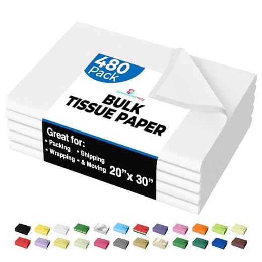 Bulk White Tissue Paper for Gift Bags