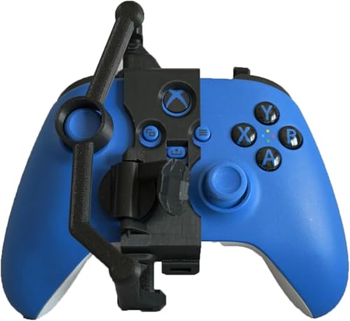 One-Handed Controller Adapter for Xbox Series X|S – Snap-On DualSense Attachment for Single-Hand Gaming, Includes Leg Strap & Adjustable Rubber Bands – No Modifications Needed (Right Hand)