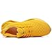 SKDOIUL Men Sport Running Sneakers Tennis Athletic Walking Shoes mesh Breathable Comfort Fashion Runner Gym Jogging Shoes Yellow Size 10.5