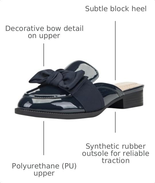 Bandolino Women's Leilani Loafer, Navy Patent 401, 12 by Bandolino - Used condition - Image 3