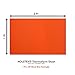 HOLSTEX Thermoform Sheet - (Carbon Fiber Texture) - (.080 Thickness) - (12in x 24in) - (Hunter Orange) - (3 Sheets) - DIY Holster Making, Cosplay Uniforms, & Hobby