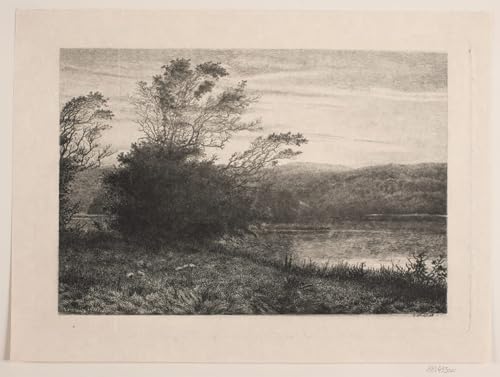 Peinture sur toile lac de seigle par Vilhelm Kyhn : l'art nordique poétique