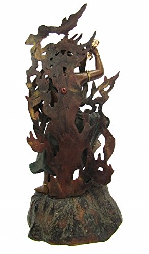 Amazon.co.jp: 丸山達平『蔵王権現像』ブロンズ像 銅像 仏像 金剛蔵王