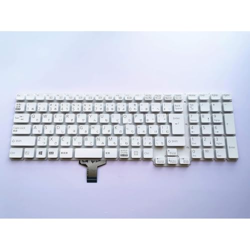 For Fujitsu LIFEBOOK AH45/B3/C2/D1 AH49/B3 AH49/C2�C�������p�m�[�g�p�\�R�� �L�[�{�[�hJP���{��i�z���C�g�j