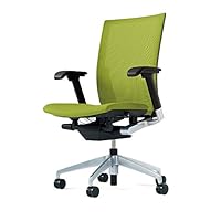 Amazon | デスクチェア ヴェント 可動肘付 ランバーサポート付