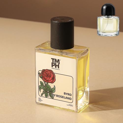 Image of TMPerfumehouse BYRD BY ROSELAND EDP for Men & Women | Floral, Powdery & Long Lasting Perfume Spray | Rose, Soft-spicy & Amber Fragrance | Luxury Gift for Him & Her | TMPH | 50ml