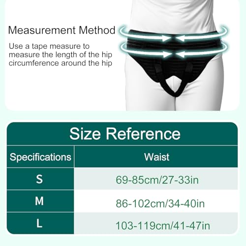 Faja para Hernia Inguinal con Almohadillas Ajustables M miniatura 7