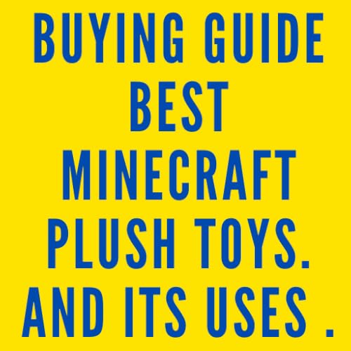 Minecraft Character Plush Toys