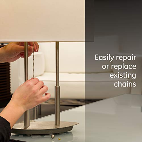 image for Power Gear Beaded Pull Chain with Wooden Ball, 3 Ft, Lengthens Pull Ch