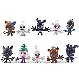 10 Pcs five nights at freddy's cake toppers Toys set for the five nights at freddy's party supplies