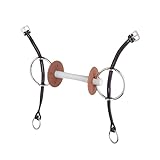 BERIS Aufziehtrense mit Comfortstange, dünn, 120mm, soft