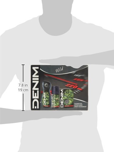 Demin Wild confezione composta da bagnoschiuma gel...