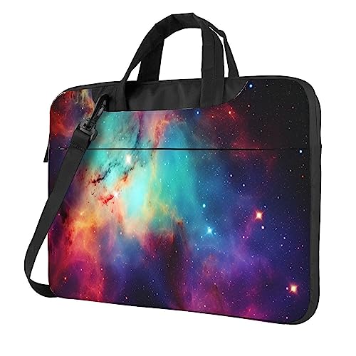 Sac ordinateur portable galaxie au design cosmique pour le bureau