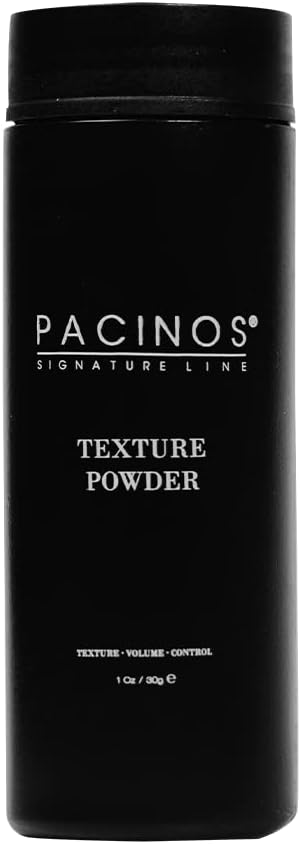 Pacinos Hair Texture Powder - Matte Finish - Great For Extra Volume, Hold & Texture - Seamless Application, No Residue