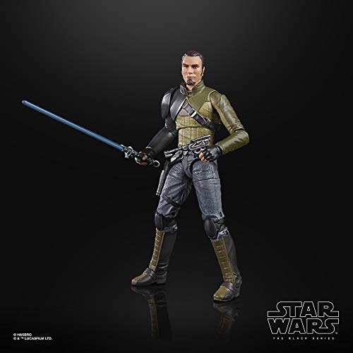 Star Wars The Black Series Kanan Jarrus Toy - Figura de acción Coleccionable de Star Wars Rebels, Escala de 15 cm, Juguetes para niños de 4 años en adelante