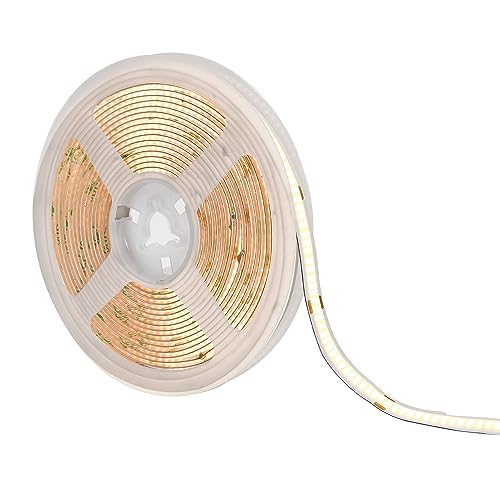 Maxxima 16.5 ft. COB LED Strip Light Spool, Plug-in Or Hardwired with 