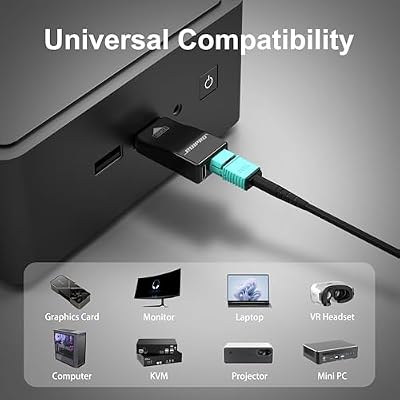 RUIPRO 8K Detachable Full Fiber Optic Armored 8K60Hz Cable 1.4, 6FT, 32.4 Gbps, Supports 4K@144Hz, HDR, HDCP 2.2&2.3, FreeSync & G-Sync, Compatible with RTX 4090/3090 Ti/RX 7900 XTX