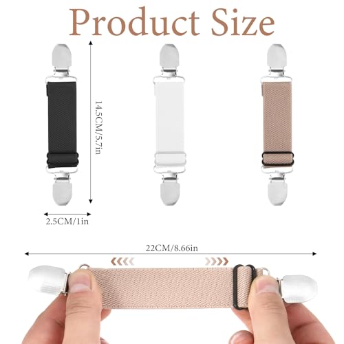 Image of Giantree 6Pcs Mitten Clips, Shirt Clips for Women Clothing, Dress Clips Back Cinch, Waist Cincher Clip Sweater Clips, Retro Cardigan Collar Clip Brooch Clip for Women pant clips for waist tightener